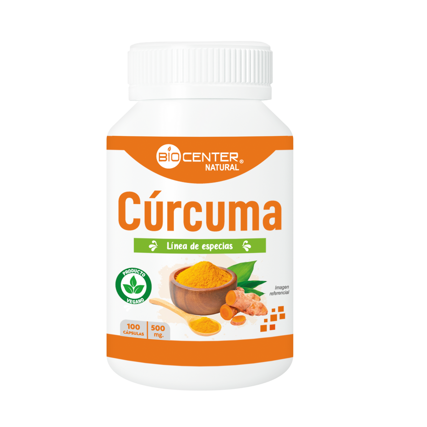 Cúrcuma 100 cápsulas – Biocenter